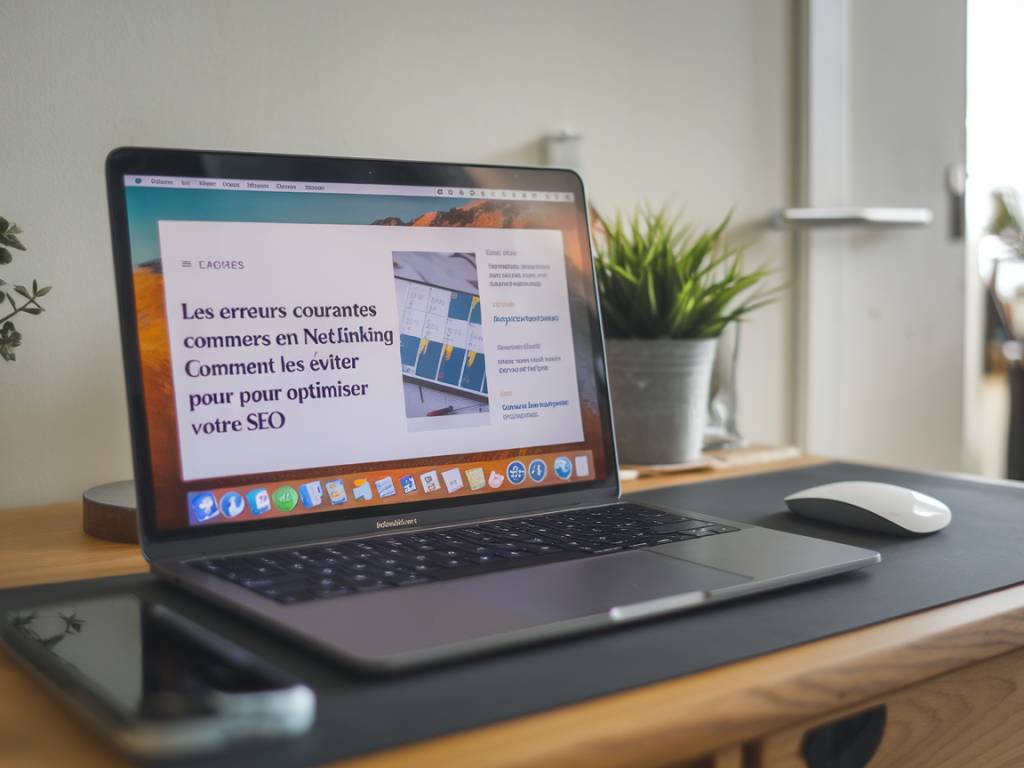 "Les erreurs courantes en netlinking : comment les éviter pour optimiser votre SEO"