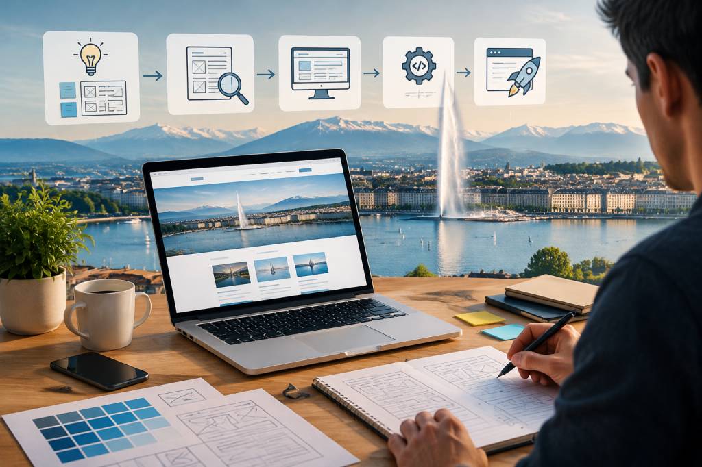 Création de site internet à Genève : les étapes pour réussir votre projet en ligne